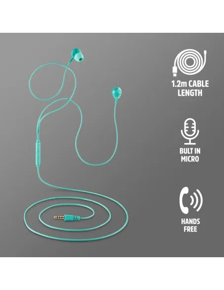 Auriculares Intrauditivos NGS Cross Drift Mint