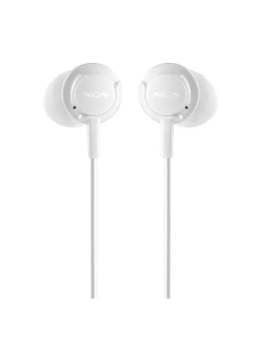 Auriculares NGS CROSS DRIFT WHITE con micrófono 3,5 mm