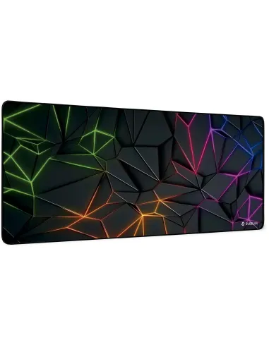 Alfombrilla Gaming Subblim Neon Obsidian XL