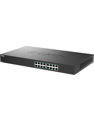 D-Link DMS-1016-E Switch 2.5G de 16 Puertos Ethernet LAN No Gestionado Fanless