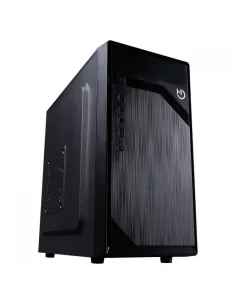 HIDITEC Q2 PRO PSU Mini Torre Micro ATX con Fuente de Alimentación 500W USB 3.0 Negra