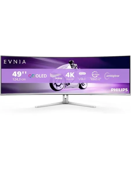 Philips Evnia 8000 49M2C8900L/00 48.9" QD OLED Dual QHD 144Hz FreeSync Premium Pro Curva