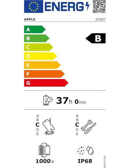 Smartphone Apple iPhone 16 512GB Negro