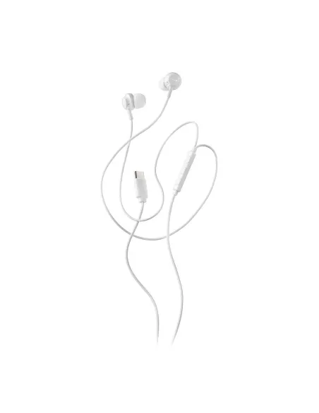 Auriculares USB-C NGS Cross Step White con micrófono