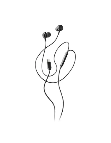 NGS CROSS STEP BLACK – Auriculares USB-C con micrófono 1,2 m