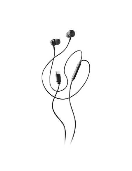 NGS CROSS STEP BLACK – Auriculares USB-C con micrófono 1,2 m