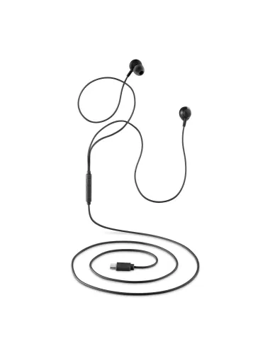 NGS CROSS STEP BLACK – Auriculares USB-C con micrófono 1,2 m