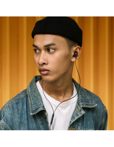 NGS CROSS STEP BLACK – Auriculares USB-C con micrófono 1,2 m