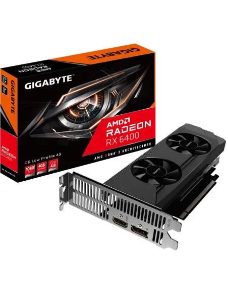 Gigabyte AMD Radeon RX 6400 D6 Low Profile 4GB GDDR6