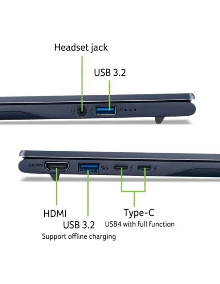 Portátil Acer Swift 14 AI Copilot+ PC SF14-51-7648