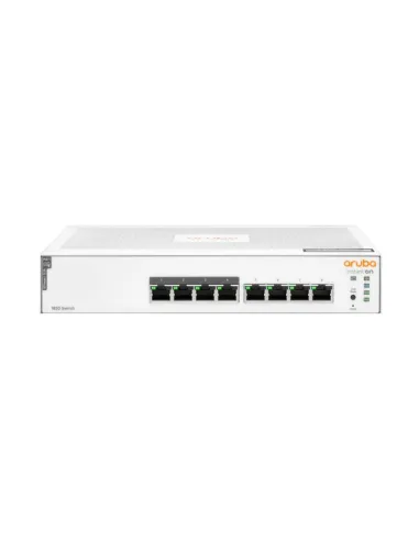 HPE Aruba Instant On 1830 Switch 8 Puertos 4p Clase 4 PoE 65W Gestionado L2 Gigabit Ethernet 1U