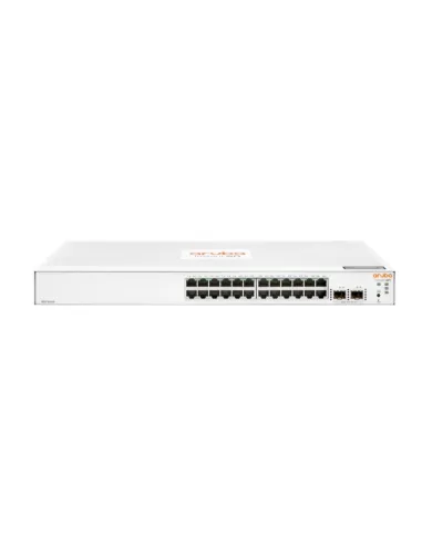 HPE Aruba Instant On 1830 Switch 24 Puertos 2SFP Gestionado L2 Gigabit Ethernet 1U