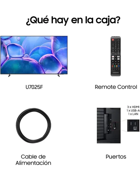 Televisor Samsung TU75U7025FK