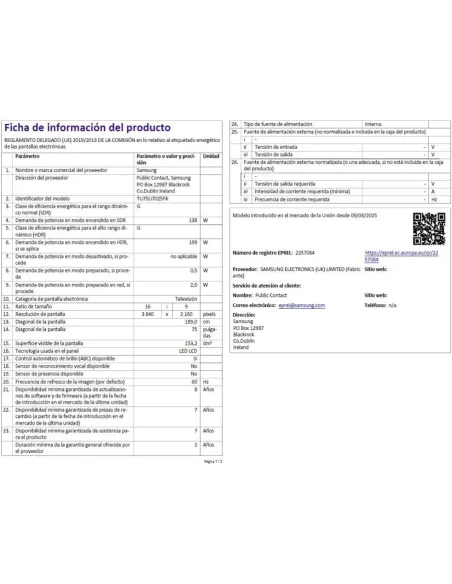 Televisor Samsung TU75U7025FK