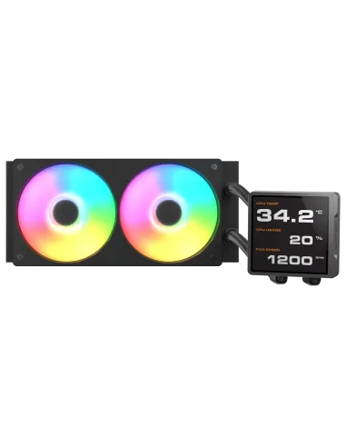 Cougar Poseidon Vistek PRO aRGB 240 Kit de Refrigeración Líquida Negro