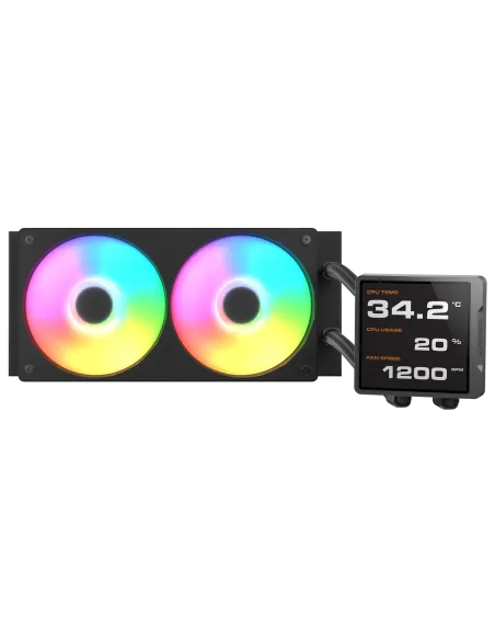 Cougar Poseidon Vistek PRO aRGB 240 Kit de Refrigeración Líquida Negro