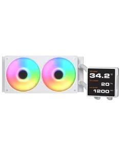 Cougar Poseidon Vistek PRO aRGB 240 Blanco Kit de Refrigeración Líquida