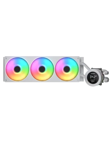Cougar Poseidon Vistek ARGB 360 Blanca Kit de Refrigeración Liquida 360mm