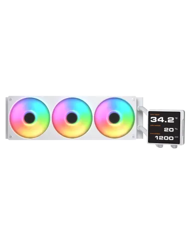 Cougar Poseidon Vistek PRO aRGB 360 Blanco Kit de Refrigeración Líquida