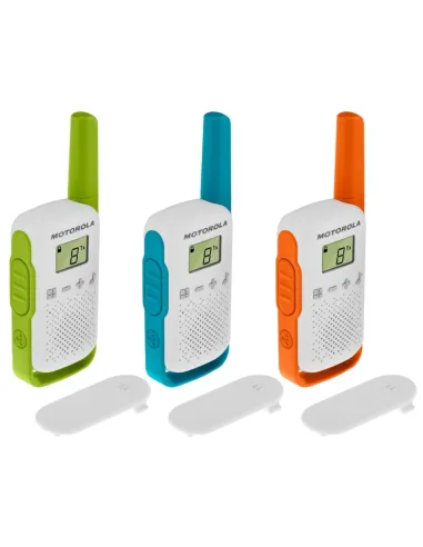 Motorola TLKR T42 Pack 3 Walkie Talkie