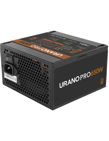 Fuente Nox Urano Pro 650W 80 Plus Bronze Negra