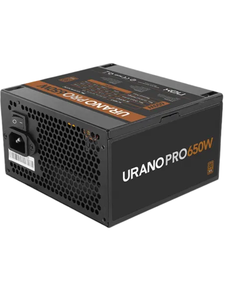 Fuente Nox Urano Pro 650W 80 Plus Bronze Negra