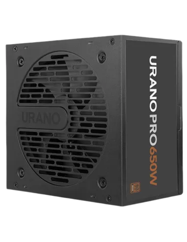 Fuente Nox Urano Pro 650W 80 Plus Bronze Negra
