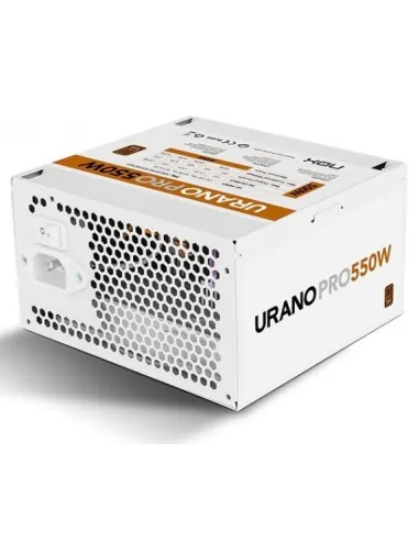 Fuente Nox Urano Pro 550W 80 Plus Bronze Blanca