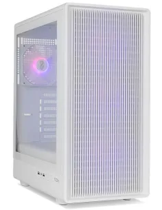 Nox Infinity IOTA Blanca Torre Mesh ARGB con Vidrio Templado-ICACSM0848