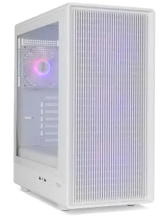 Nox Infinity IOTA Blanca Torre Mesh ARGB con Vidrio Templado-ICACSM0848