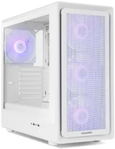 NOX Hummer AERO White Semitorre Hyperflow ARGB-ICACSM0850