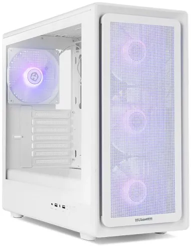 NOX Hummer AERO White Semitorre Hyperflow ARGB