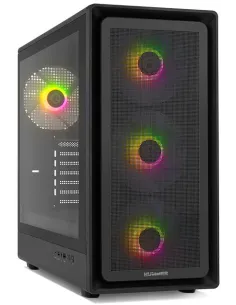 NOX HUMMER AERO Negro Hyperflow ARGB-ICACSM0849