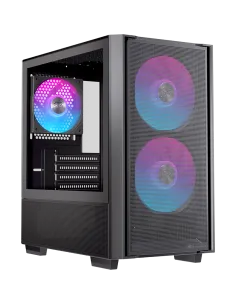 Einarex Pulse PM150 RGB EXCS-PM-150R-B Cristal Templado USB 3.2 Negro-CAJA62637