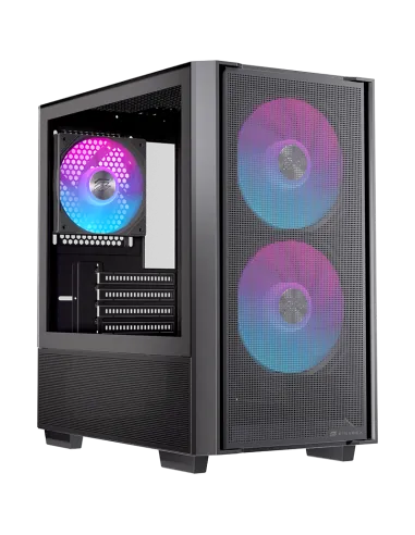Einarex Pulse PM150 RGB EXCS-PM-150R-B Cristal Templado USB 3.2 Negro