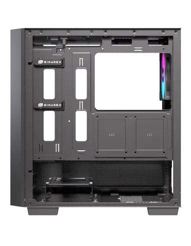 Einarex Pulse PM150 RGB EXCS-PM-150R-B Cristal Templado USB 3.2 Negro