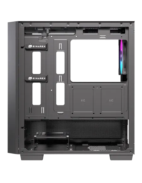 Einarex Pulse PM150 RGB EXCS-PM-150R-B Cristal Templado USB 3.2 Negro