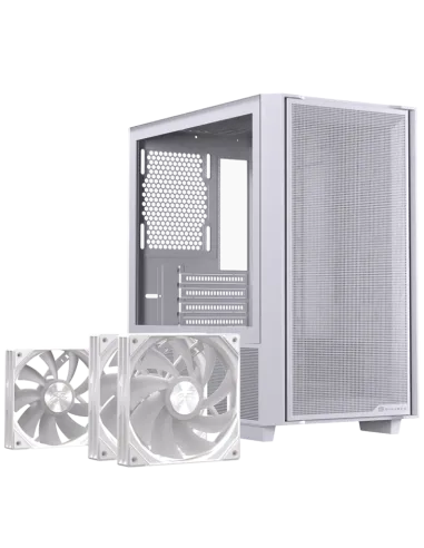 Einarex Pulse PM150 RGB EXCS-PM-150R-W Cristal Templado USB 3.2 Blanco