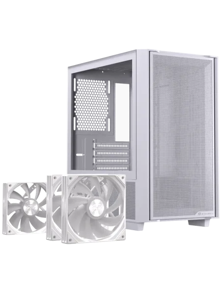 Einarex Pulse PM150 RGB EXCS-PM-150R-W Cristal Templado USB 3.2 Blanco