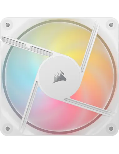 Ventiladores Corsair RS120-R ARGB Blancos Paquete Triple