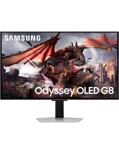Samsung Odyssey Oled G8 G80SD 32" 4K 240Hz G-Sync y FreeSync Premium Pro Blanco