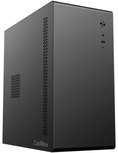 COOLBOX COO-PCM640C-0 Caja Micro-ATX  USB-C 3.2 Gen1 FullMetal