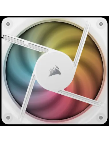 Ventiladores Corsair RS120-R ARGB Blancos Paquete Triple
