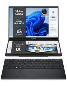 Asus Zenbook Duo OLED UX8406CA-PZ166X Doble Pantalla Intel Core Ultra 9-285H/32GB/1TB SSD/14" W11  Pro