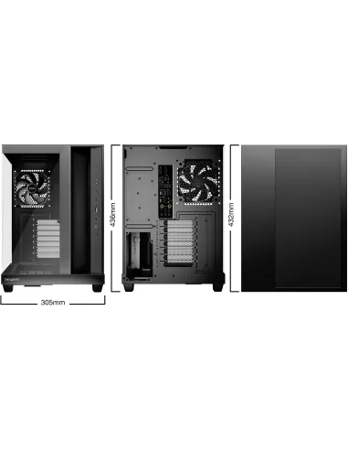 Torre Be Quiet! Light Base 500 Negro