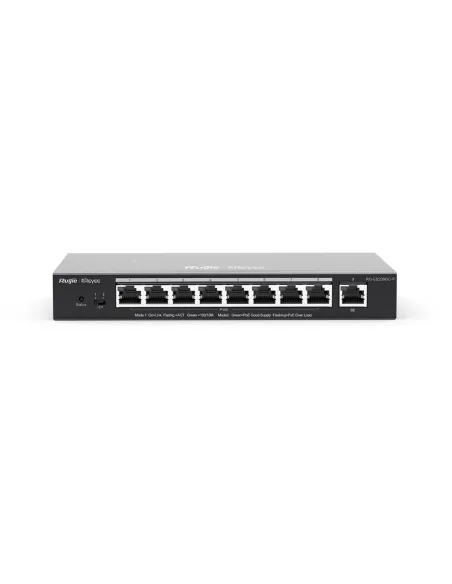 Ruijie Networks RGES209MG-P Switch Gestionado Gigabit Ethernet PoE Negro