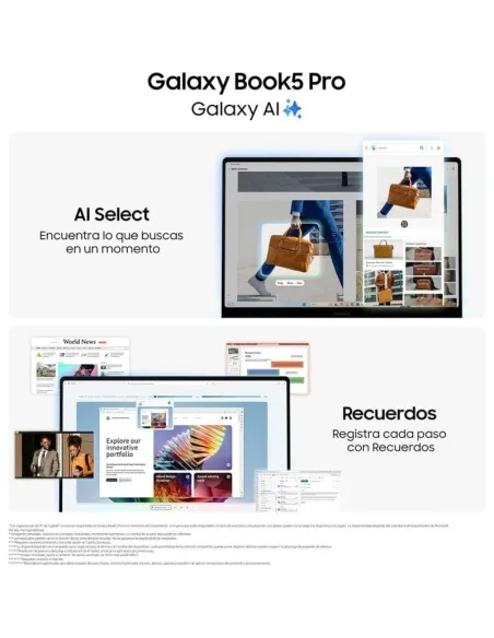 Portátil Samsung Galaxy Book5 Pro NP944XHA-KG3ES