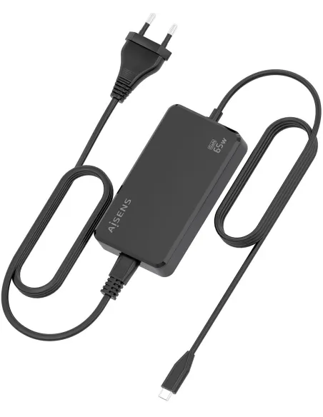 Cargador de Portátil Aisens ASCH-1PD65D068-BK