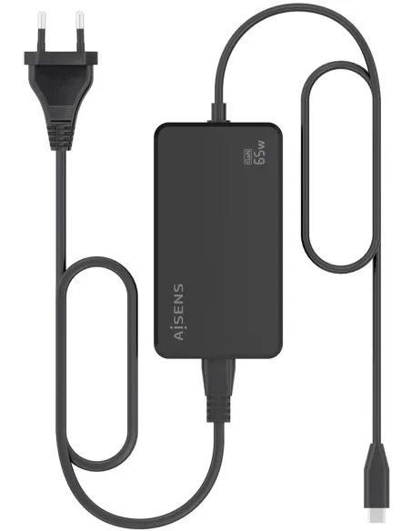 Cargador de Portátil Aisens ASCH-1PD65D068-BK