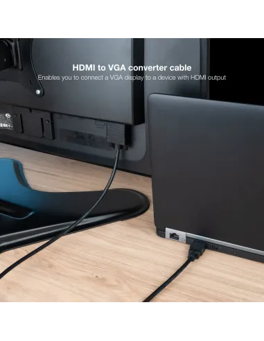 Cable conversor VGA a HDMI 1.8 m – Nanocable 10.15.4602